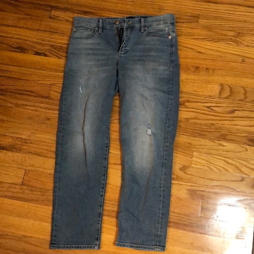 LUCKY☘️BRAND mom jeans, light wash (size 30).